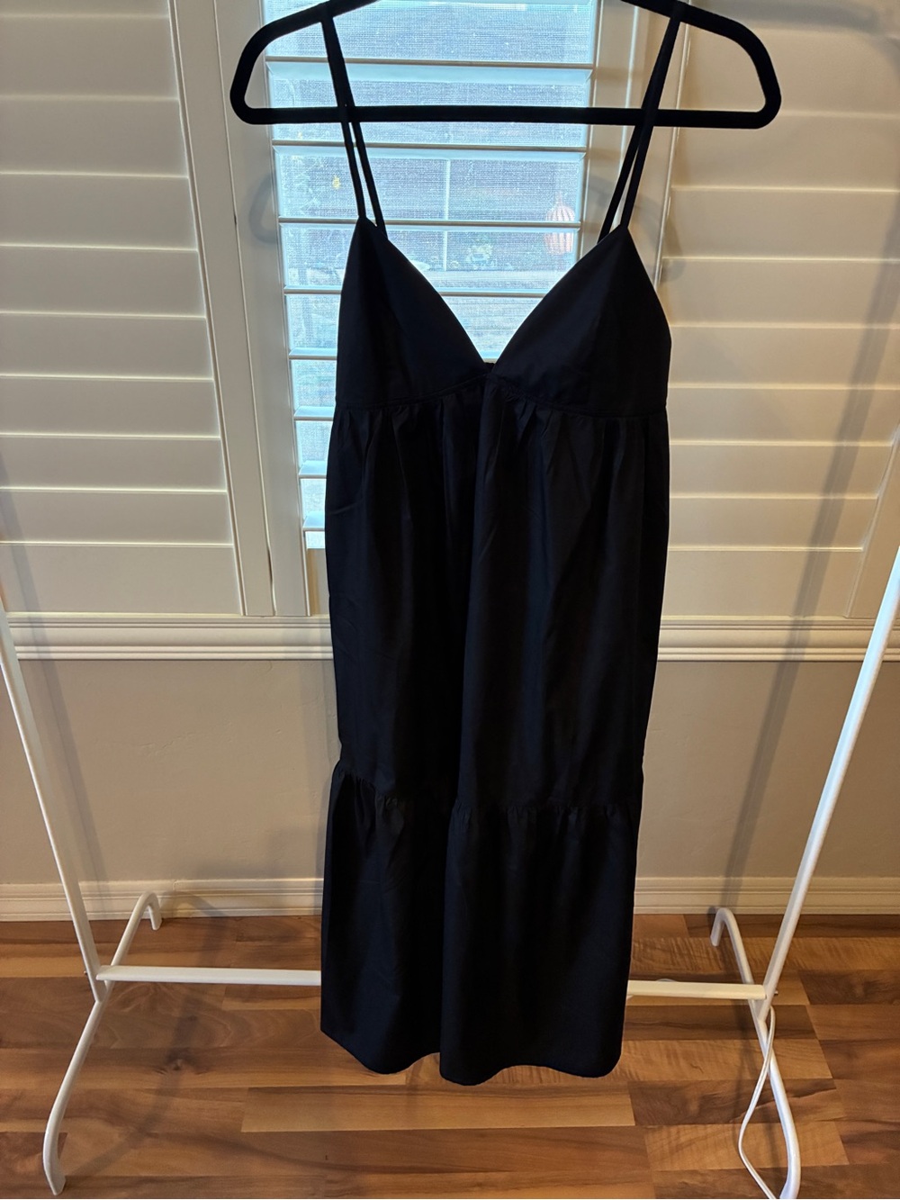 NWT - Black Spaghetti Strap Dress - Classic Women's Sundress